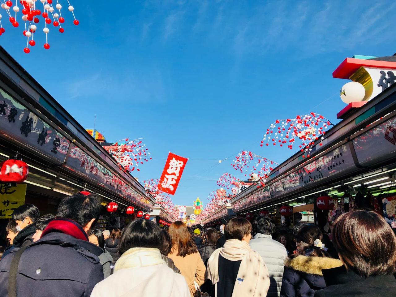 Plat Hostel Keikyu Asakusa Karin Tokio Buitenkant foto