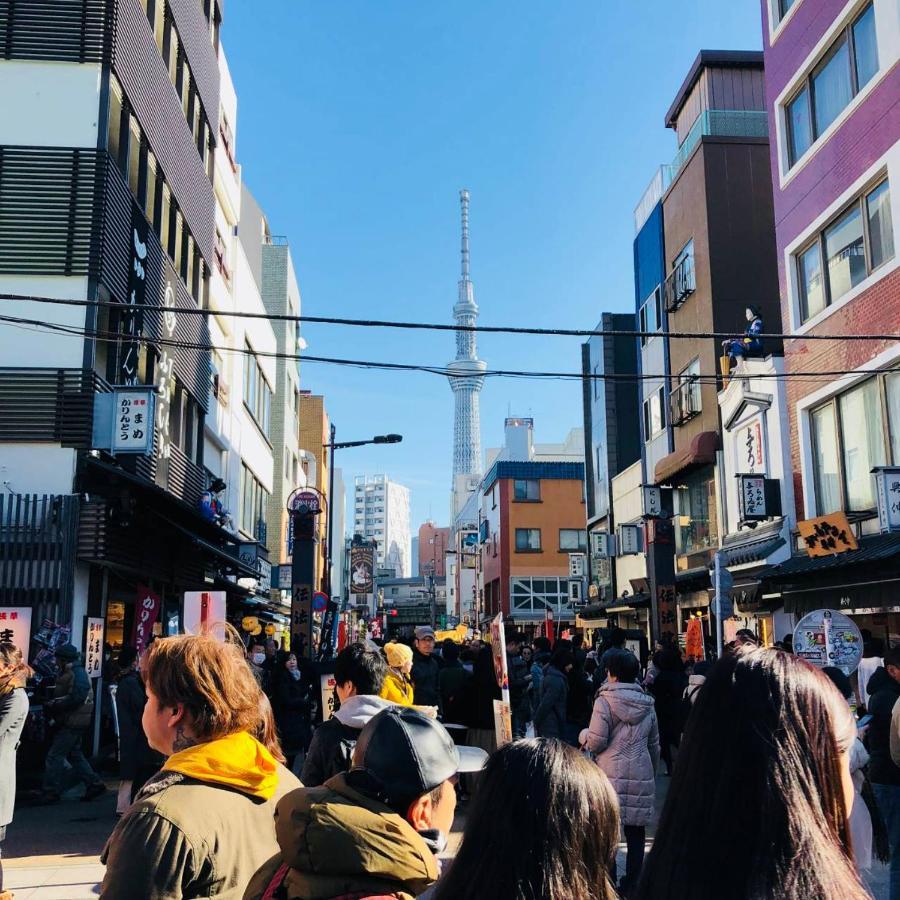 Plat Hostel Keikyu Asakusa Karin Tokio Buitenkant foto