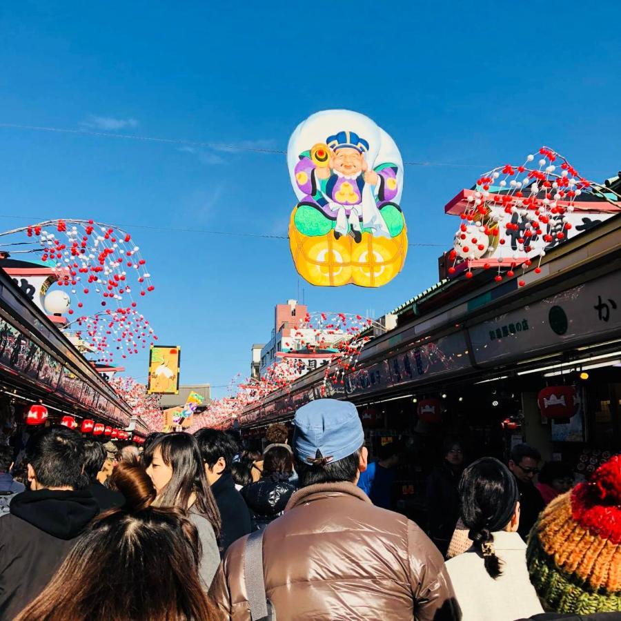 Plat Hostel Keikyu Asakusa Karin Tokio Buitenkant foto