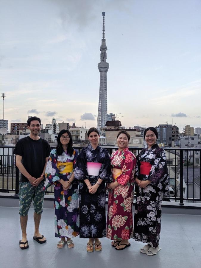 Plat Hostel Keikyu Asakusa Karin Tokio Buitenkant foto
